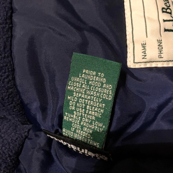 LLBean winter coat - Picture 4 of 5